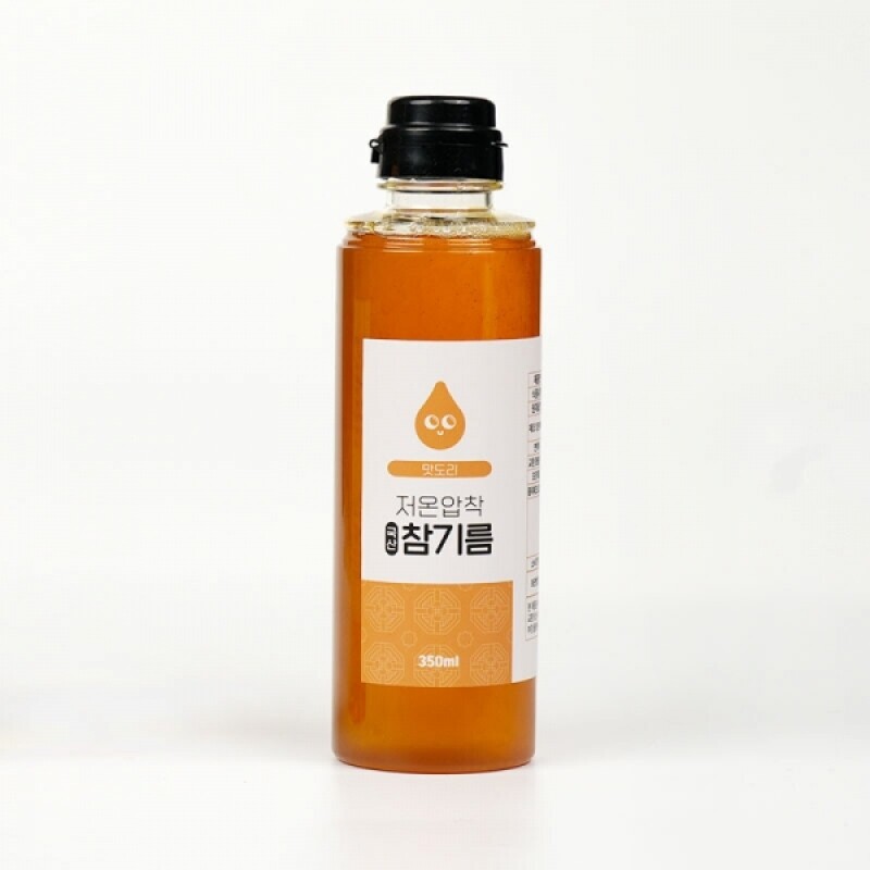 원주몰,맛도리 저온압착 국산참기름 350ml